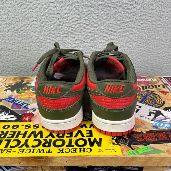 Nike‎ Dunk Low Cargo Khaki Mystic Red - Picture 4 of 7